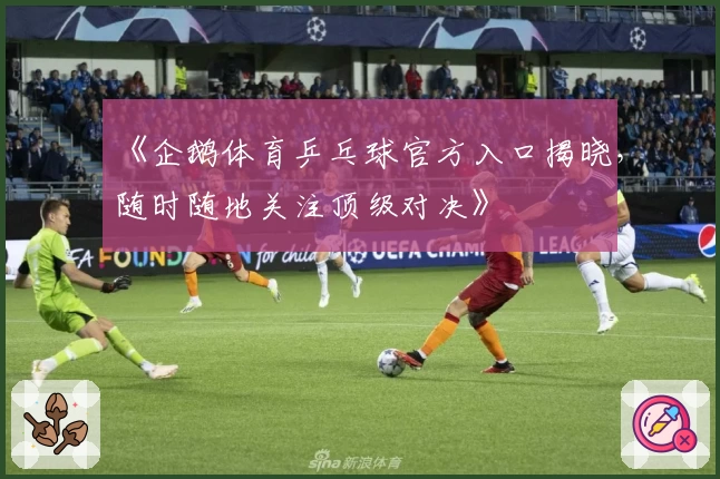 《企鹅体育乒乓球官方入口揭晓，随时随地关注顶级对决》